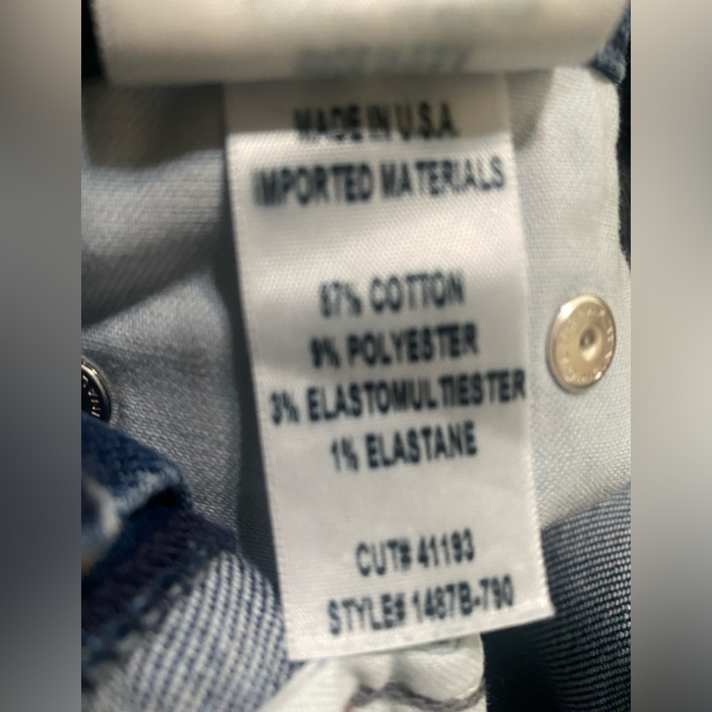 Citizens of Humanity Women’s Med Wash Rocket Crop High-Rise Skinny Jeans Sz. 27 - Picture 7 of 7